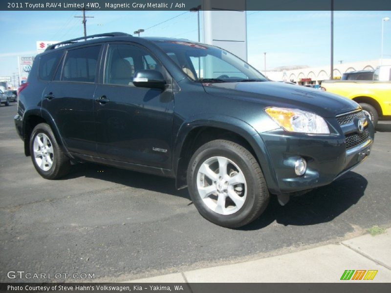 Magnetic Gray Metallic / Ash 2011 Toyota RAV4 Limited 4WD