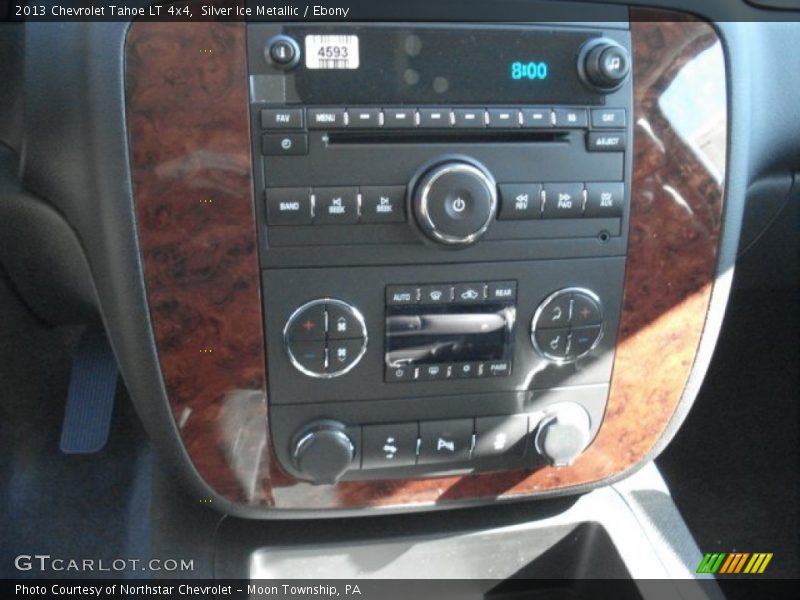 Silver Ice Metallic / Ebony 2013 Chevrolet Tahoe LT 4x4