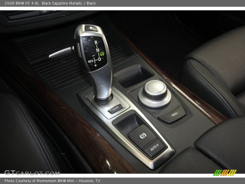 Black Sapphire Metallic / Black 2008 BMW X5 4.8i