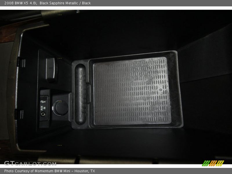 Black Sapphire Metallic / Black 2008 BMW X5 4.8i