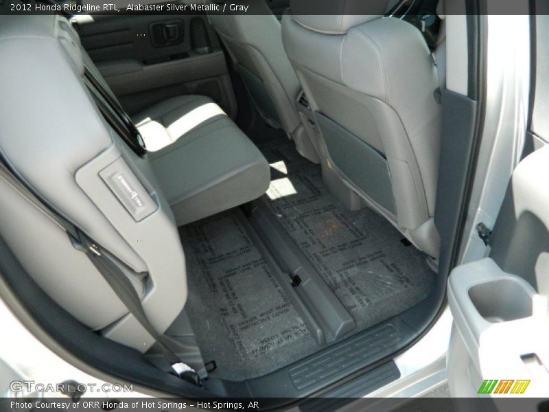 Alabaster Silver Metallic / Gray 2012 Honda Ridgeline RTL