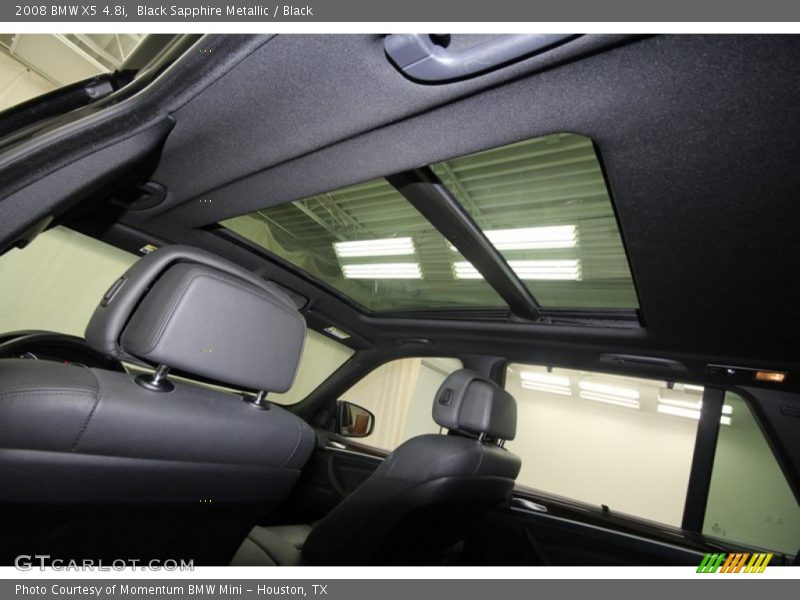 Black Sapphire Metallic / Black 2008 BMW X5 4.8i