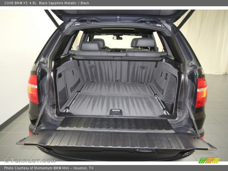 Black Sapphire Metallic / Black 2008 BMW X5 4.8i