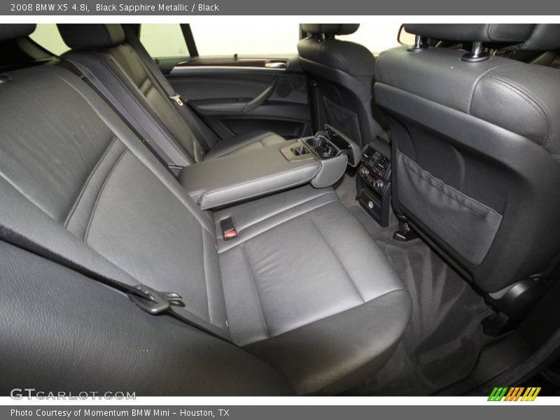 Black Sapphire Metallic / Black 2008 BMW X5 4.8i