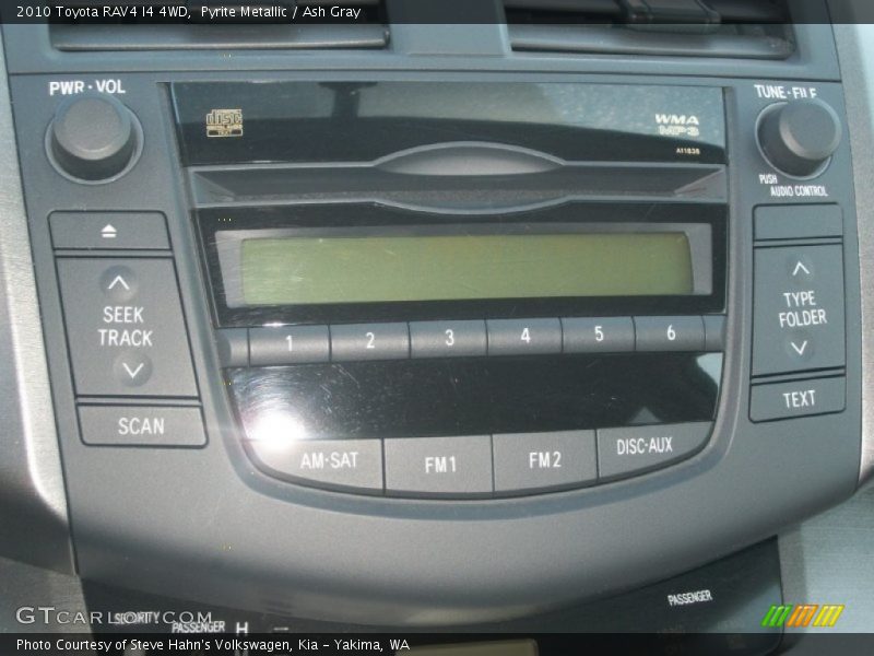 Audio System of 2010 RAV4 I4 4WD