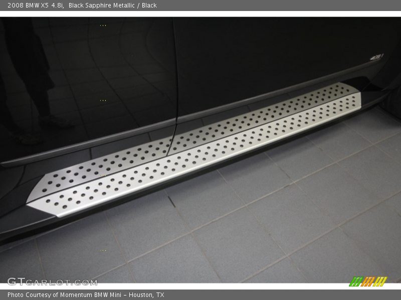 Black Sapphire Metallic / Black 2008 BMW X5 4.8i