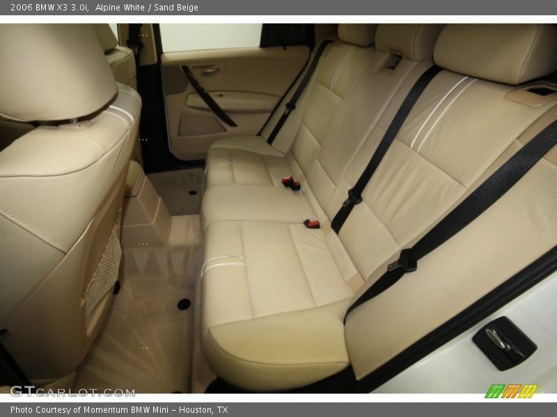 Alpine White / Sand Beige 2006 BMW X3 3.0i