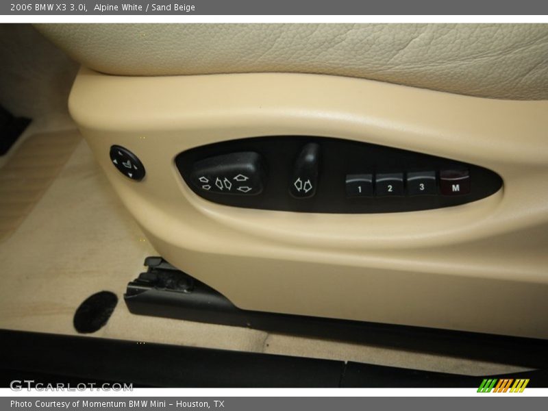 Alpine White / Sand Beige 2006 BMW X3 3.0i
