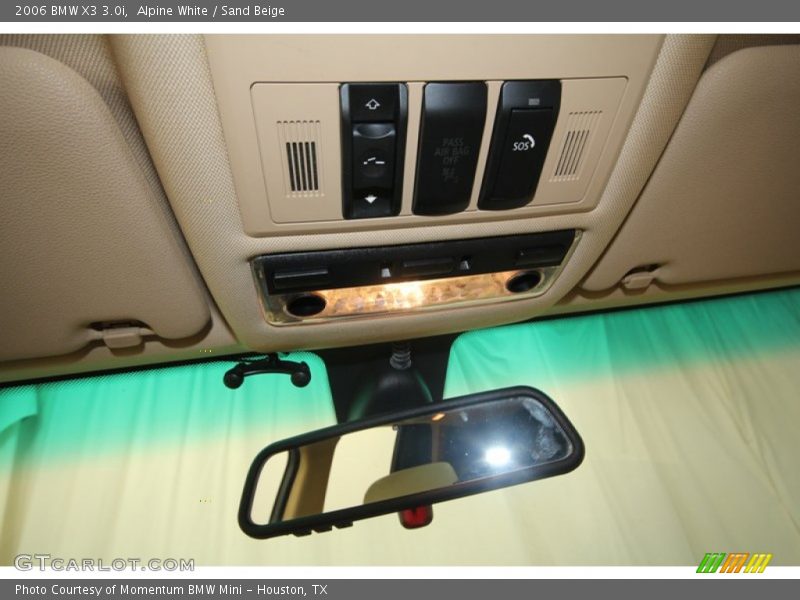 Alpine White / Sand Beige 2006 BMW X3 3.0i