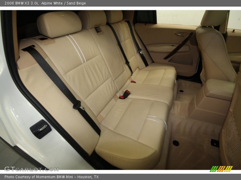 Alpine White / Sand Beige 2006 BMW X3 3.0i