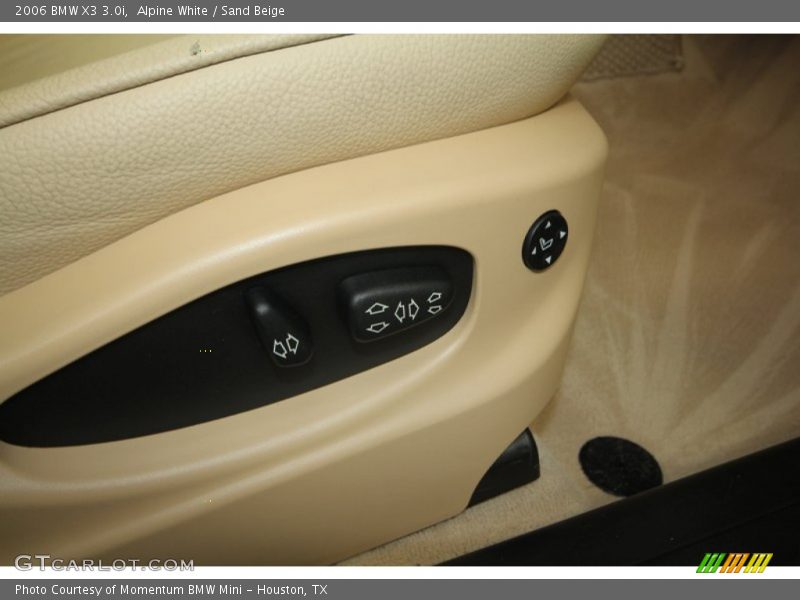 Alpine White / Sand Beige 2006 BMW X3 3.0i