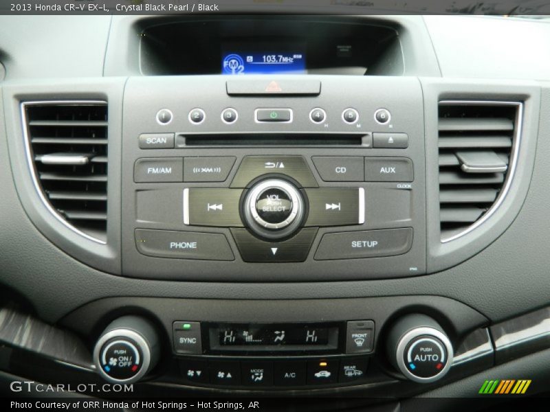 Controls of 2013 CR-V EX-L