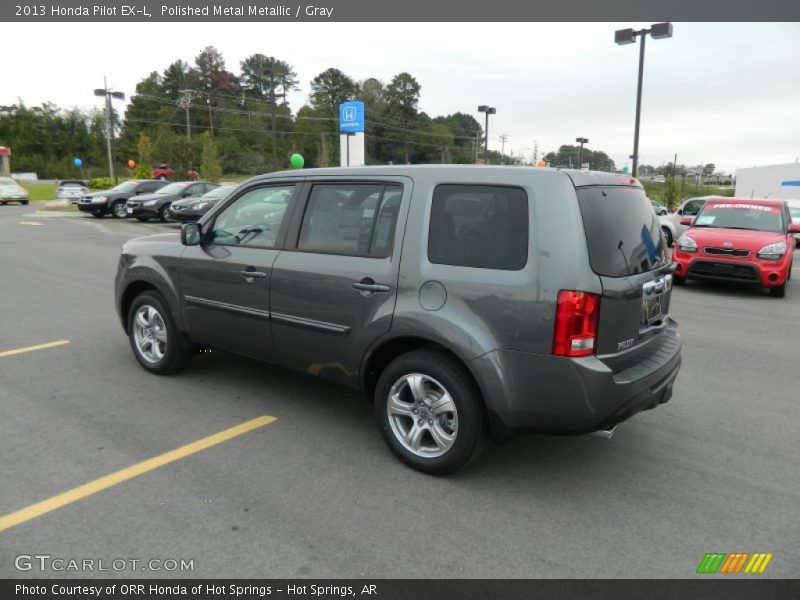 Polished Metal Metallic / Gray 2013 Honda Pilot EX-L