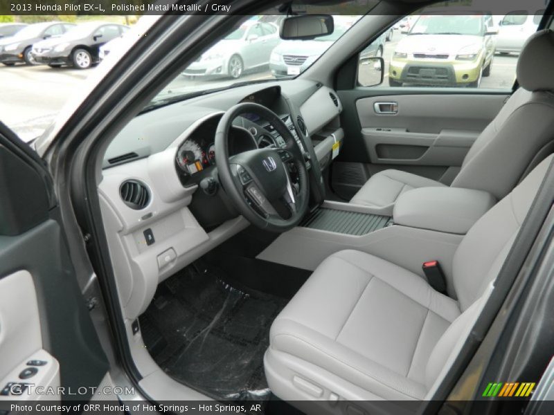 Front Seat of 2013 Pilot EX-L
