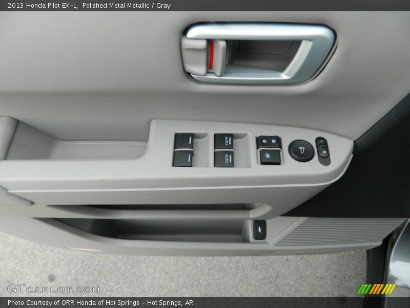 Polished Metal Metallic / Gray 2013 Honda Pilot EX-L