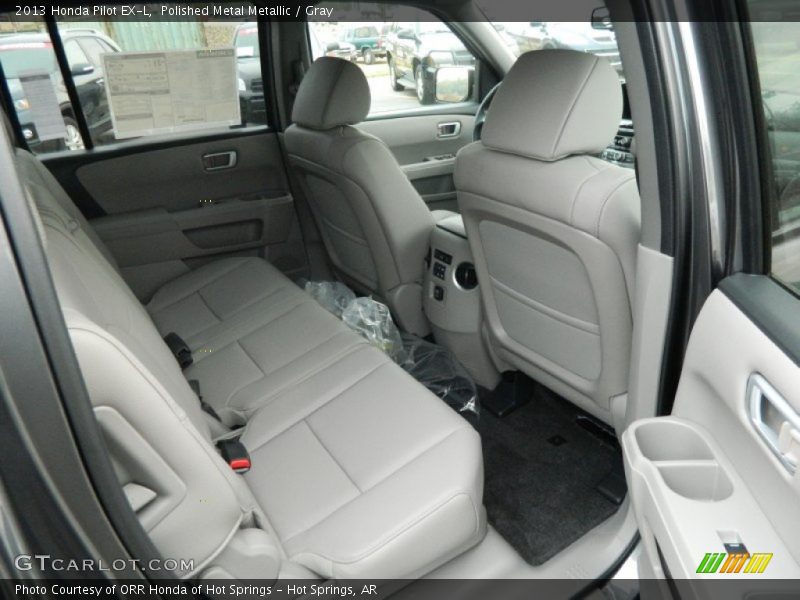 Polished Metal Metallic / Gray 2013 Honda Pilot EX-L
