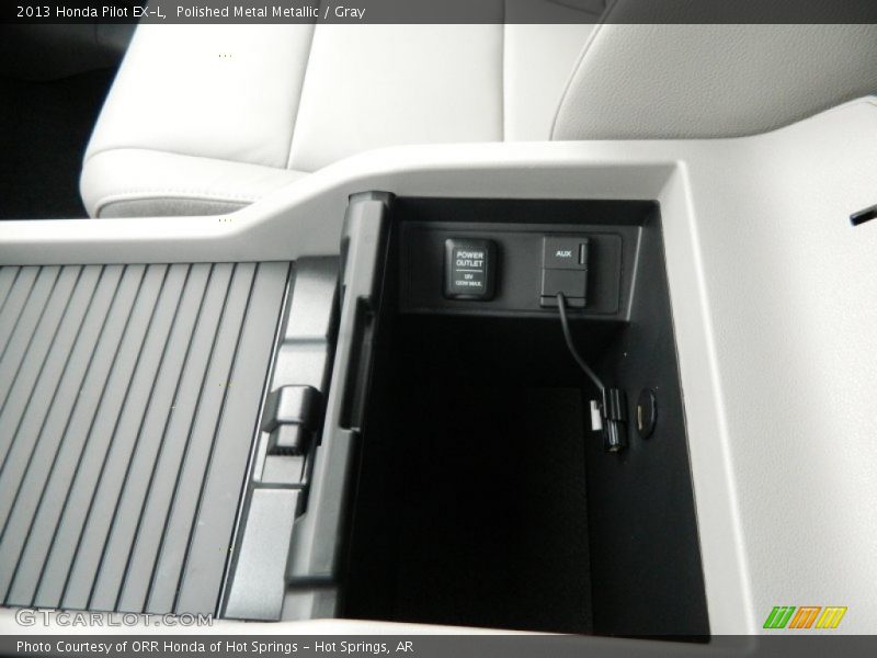 Polished Metal Metallic / Gray 2013 Honda Pilot EX-L