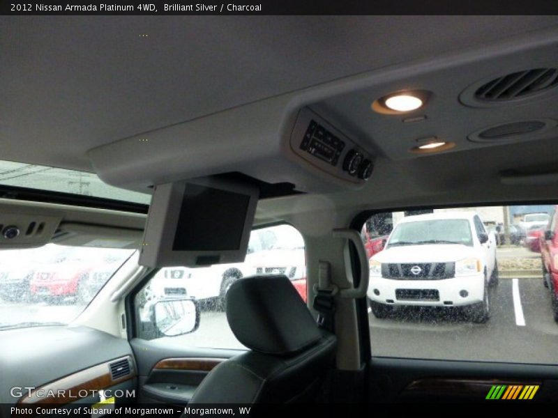 Controls of 2012 Armada Platinum 4WD