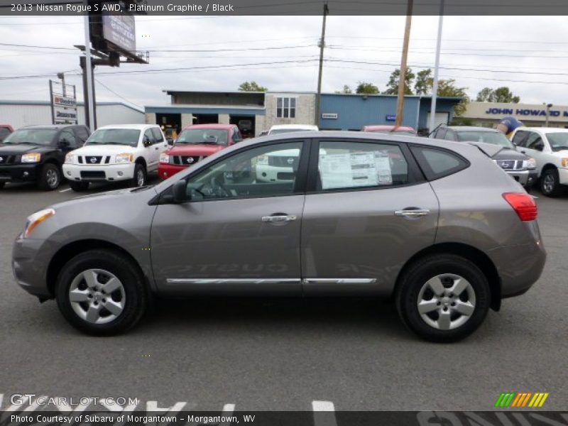Platinum Graphite / Black 2013 Nissan Rogue S AWD