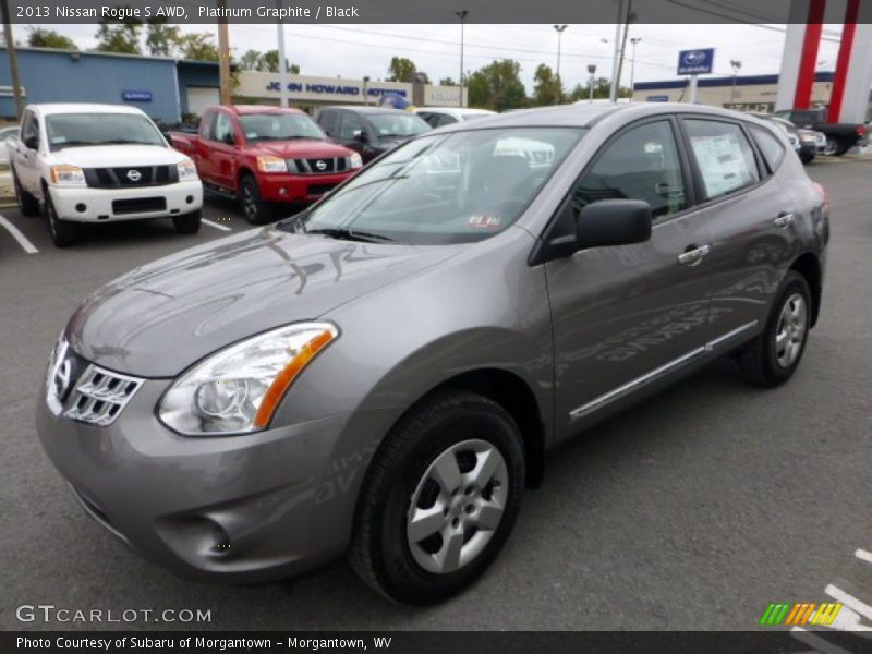 Platinum Graphite / Black 2013 Nissan Rogue S AWD