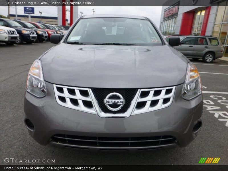 Platinum Graphite / Black 2013 Nissan Rogue S AWD