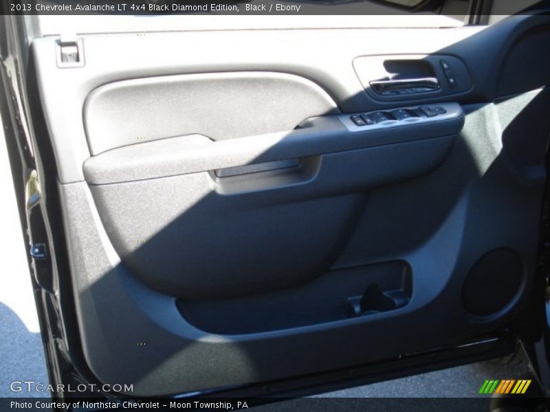 Black / Ebony 2013 Chevrolet Avalanche LT 4x4 Black Diamond Edition