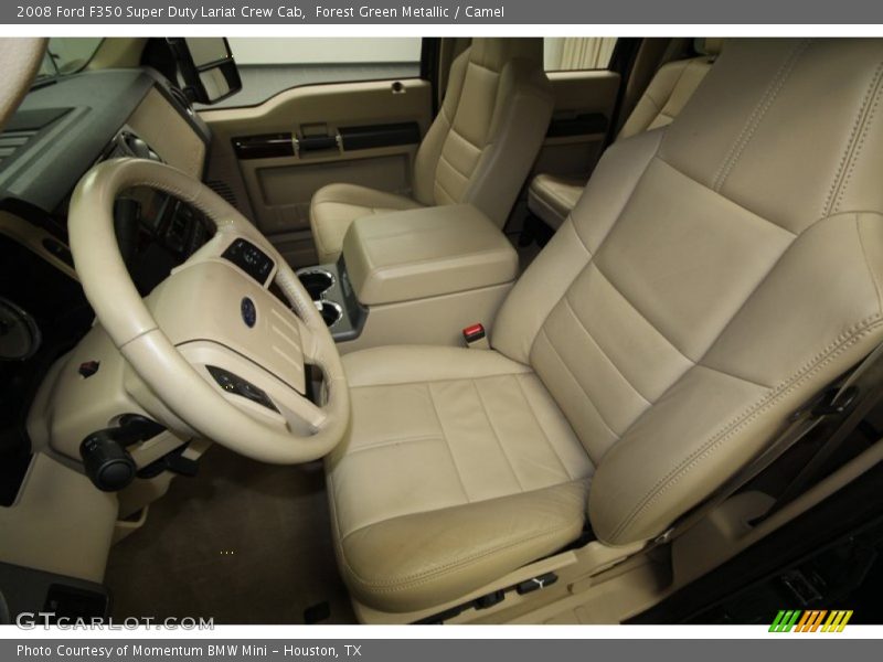 Front Seat of 2008 F350 Super Duty Lariat Crew Cab