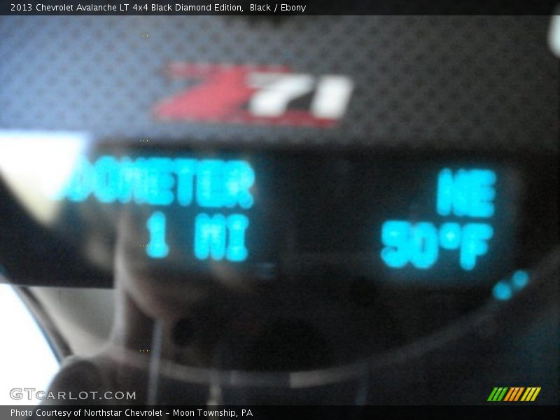 Black / Ebony 2013 Chevrolet Avalanche LT 4x4 Black Diamond Edition