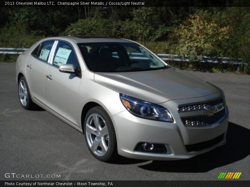 Front 3/4 View of 2013 Malibu LTZ