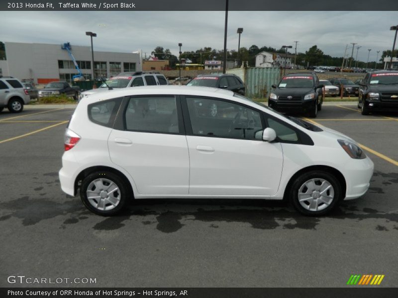 Taffeta White / Sport Black 2013 Honda Fit