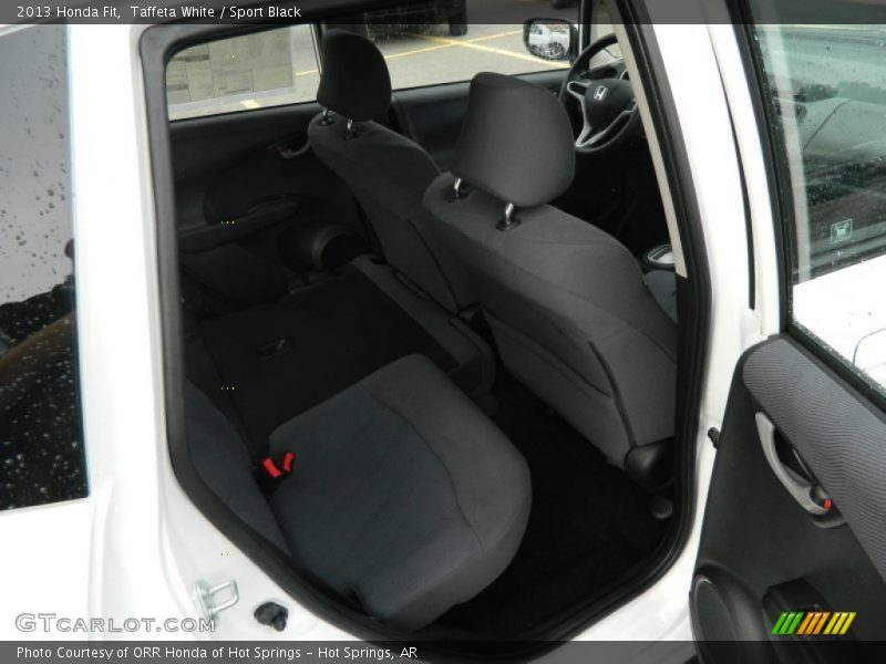 Taffeta White / Sport Black 2013 Honda Fit