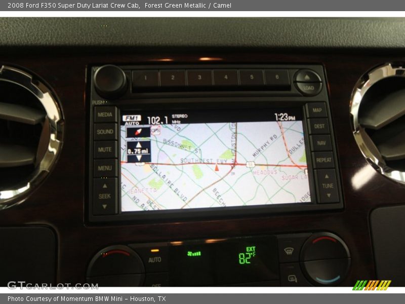 Navigation of 2008 F350 Super Duty Lariat Crew Cab