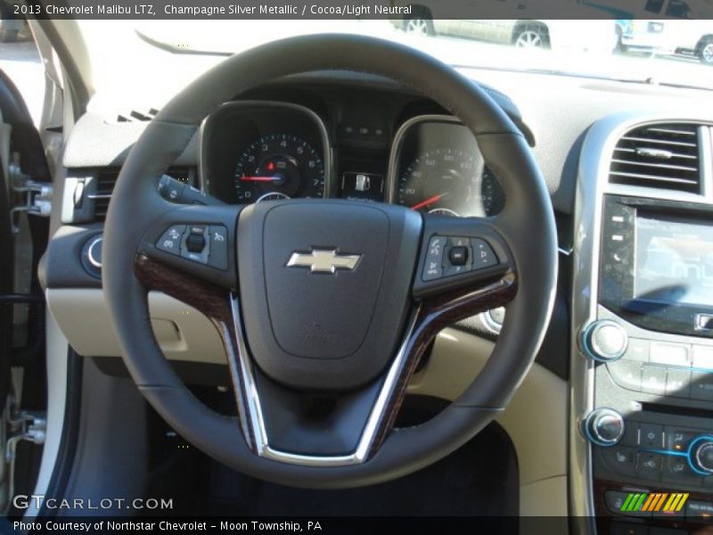  2013 Malibu LTZ Steering Wheel