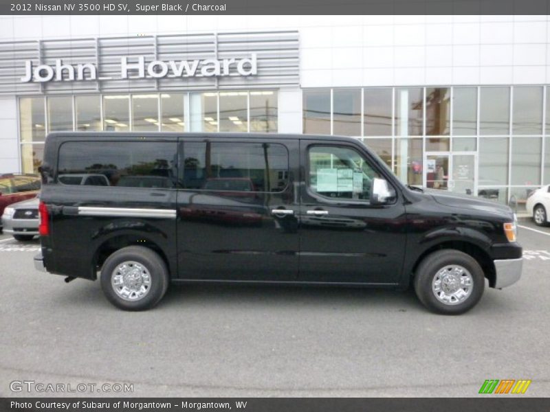 Super Black / Charcoal 2012 Nissan NV 3500 HD SV