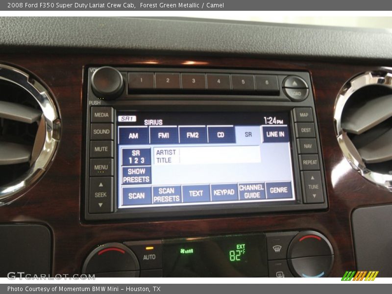 Controls of 2008 F350 Super Duty Lariat Crew Cab