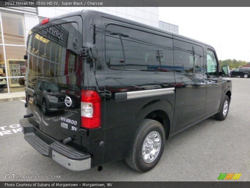 Super Black / Charcoal 2012 Nissan NV 3500 HD SV