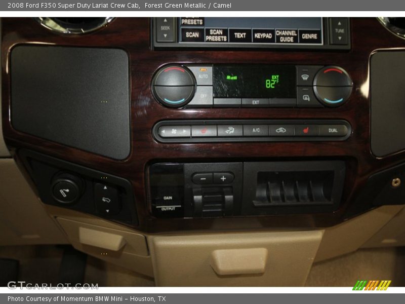 Controls of 2008 F350 Super Duty Lariat Crew Cab