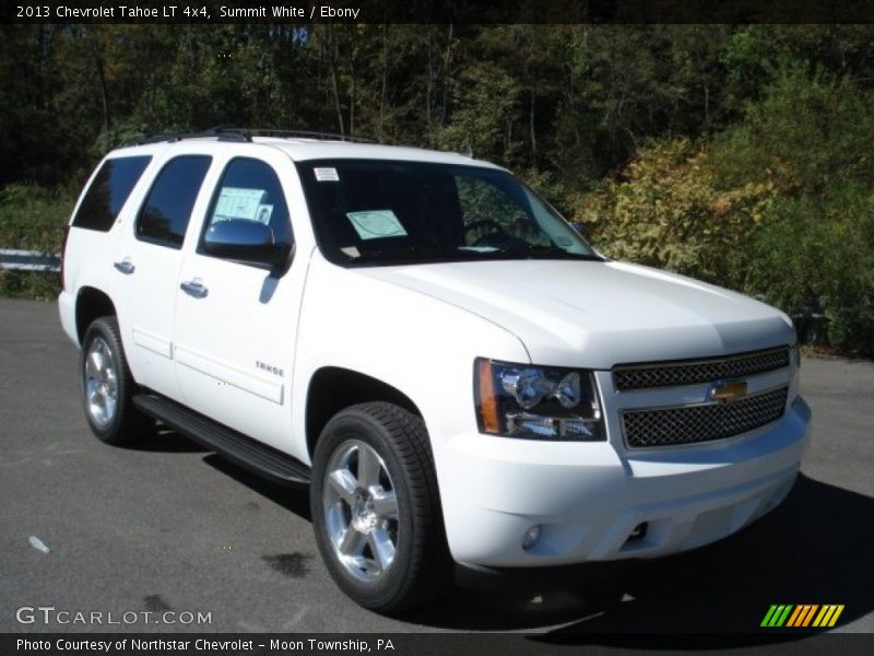 Summit White / Ebony 2013 Chevrolet Tahoe LT 4x4