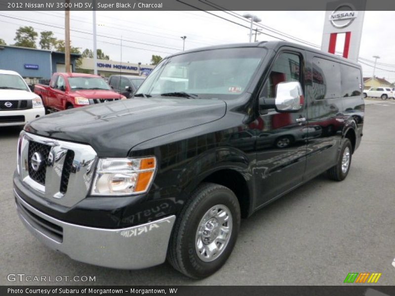 Front 3/4 View of 2012 NV 3500 HD SV
