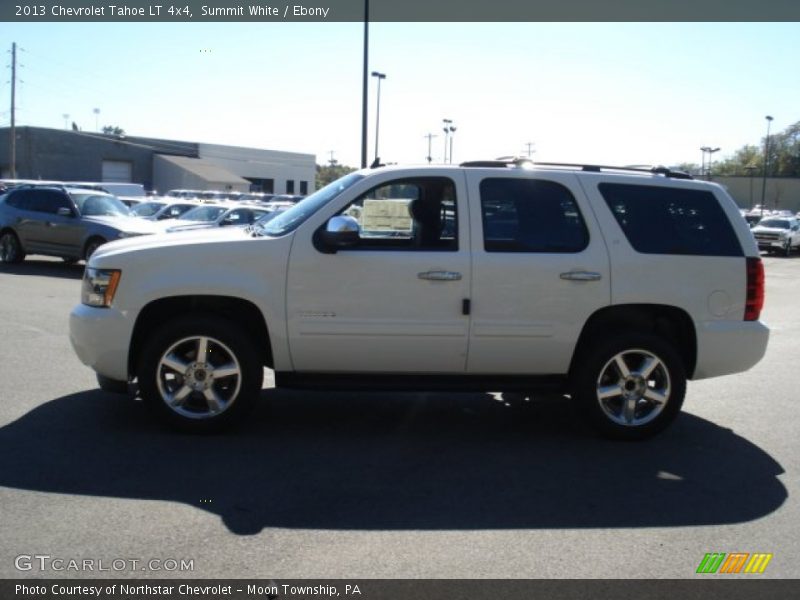 Summit White / Ebony 2013 Chevrolet Tahoe LT 4x4