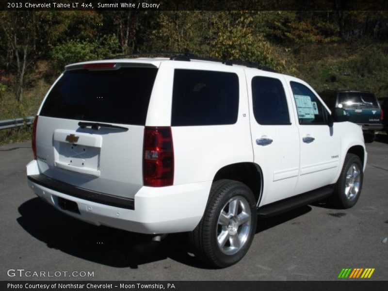 Summit White / Ebony 2013 Chevrolet Tahoe LT 4x4