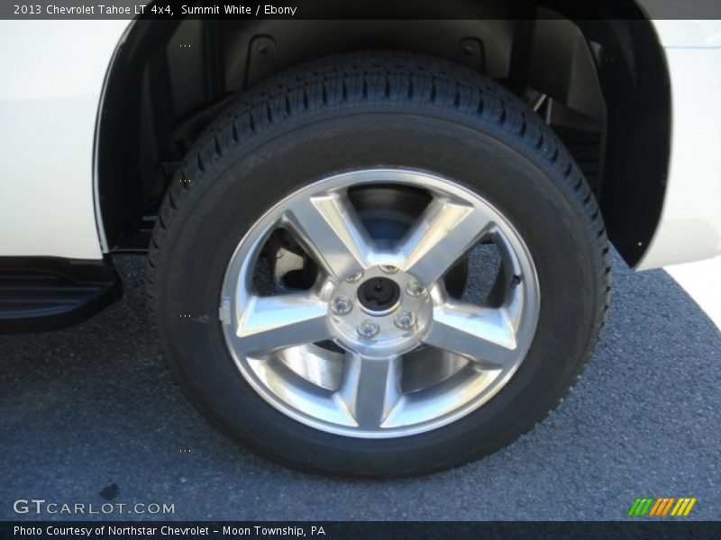 Summit White / Ebony 2013 Chevrolet Tahoe LT 4x4