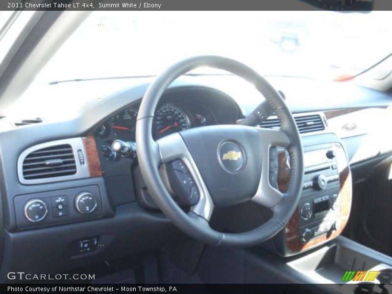 Summit White / Ebony 2013 Chevrolet Tahoe LT 4x4