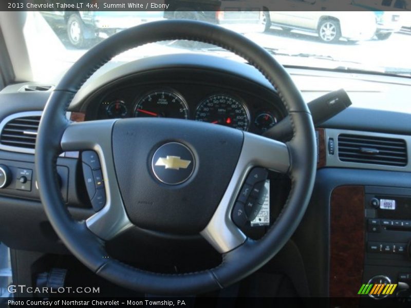 Summit White / Ebony 2013 Chevrolet Tahoe LT 4x4