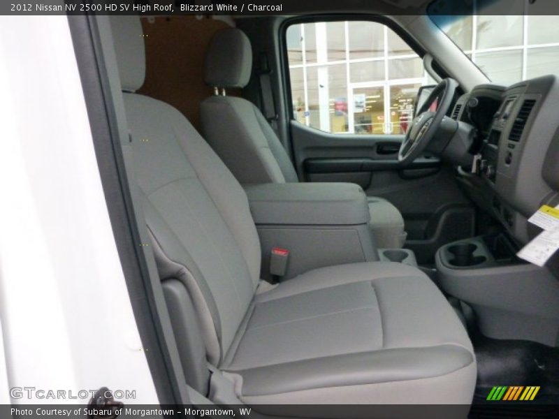 Blizzard White / Charcoal 2012 Nissan NV 2500 HD SV High Roof