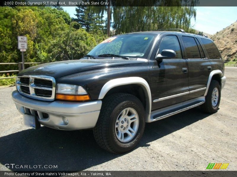 Black / Dark Slate Gray 2002 Dodge Durango SLT Plus 4x4