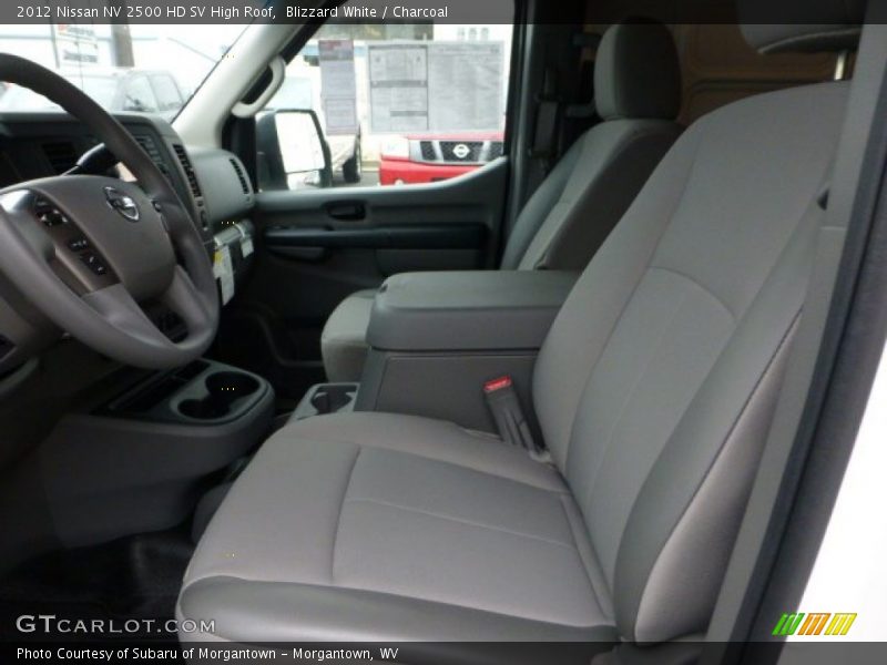 Blizzard White / Charcoal 2012 Nissan NV 2500 HD SV High Roof