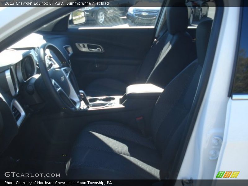 Summit White / Jet Black 2013 Chevrolet Equinox LT AWD