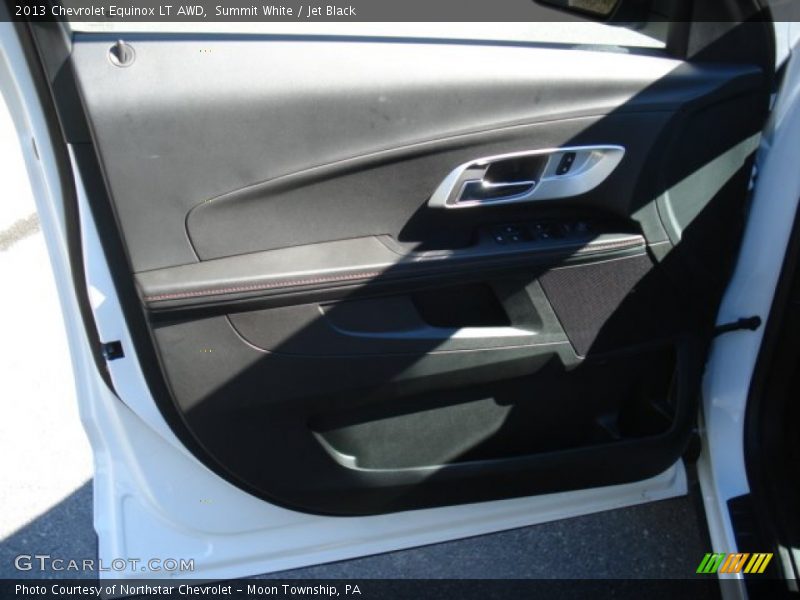 Summit White / Jet Black 2013 Chevrolet Equinox LT AWD