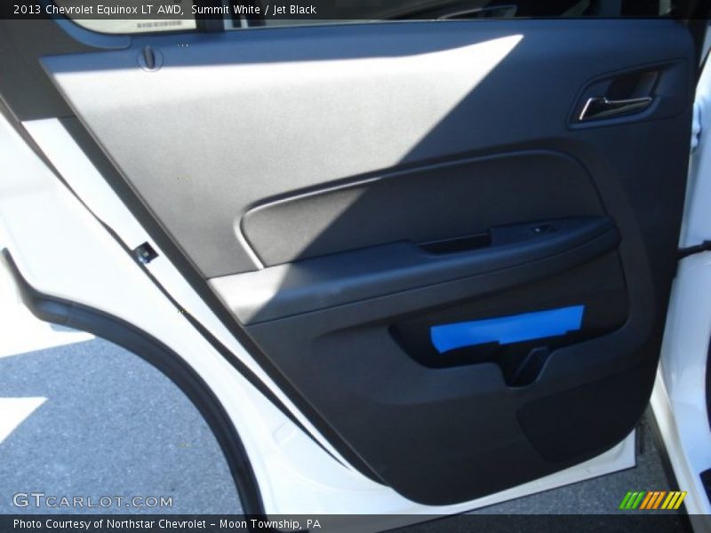 Summit White / Jet Black 2013 Chevrolet Equinox LT AWD